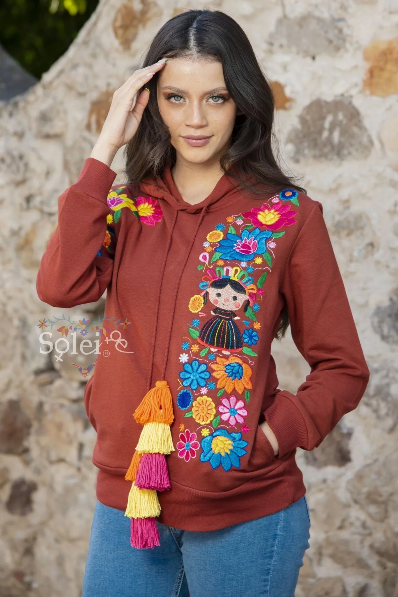 Lele Floral Hoodie