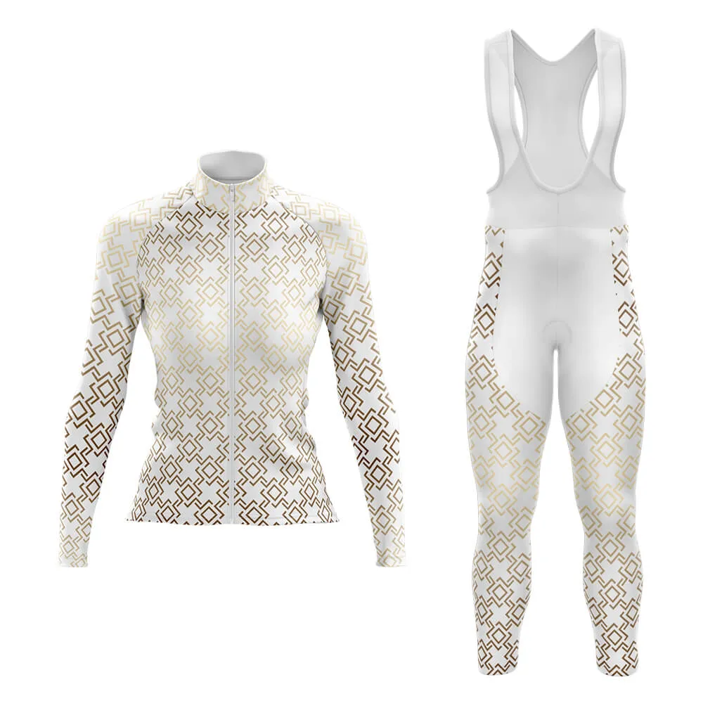 Luxury (V10) (White) Club Cycling Kit